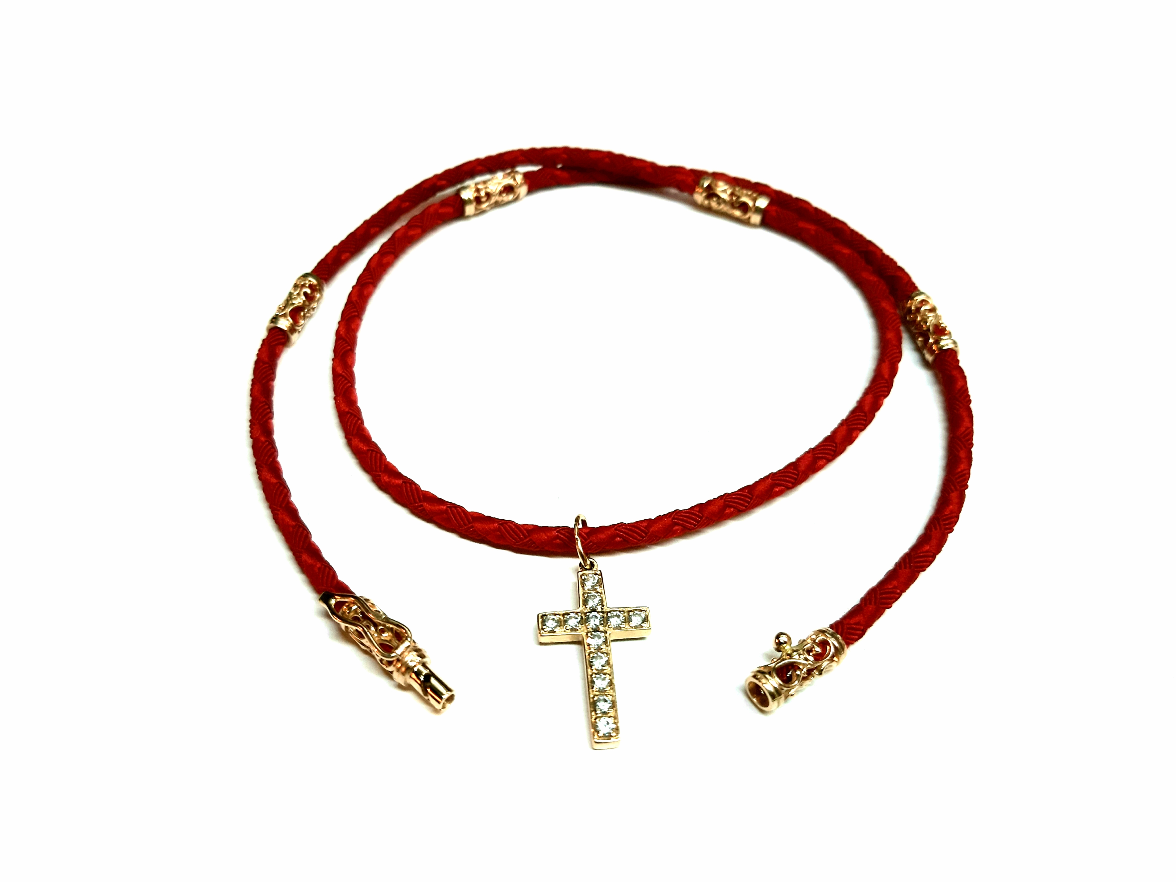 Гайтан с крестом (артикул: Ш3К50006)
