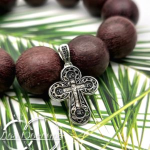 Крест серебряный (КР110Л)