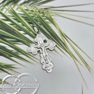 Крест серебряный (артикул: К2-023р)