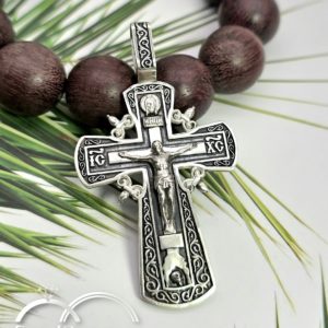 Крест серебряный (арт: КС2526)