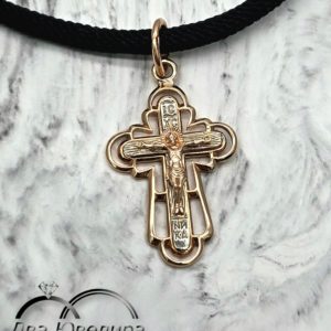 Крест золотой (артикул: кр145)